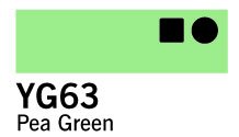 Copic Sketch - YG63 - Pea Green - Copic Sketch, Copic-penne, Markers, Penne, Penne, kridt & tusch