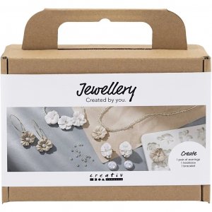 DIY Kit - Rose smykker - Beige DIY Kit - Rose smykker - Beige