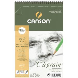 Canson C  grain 125g - A5+