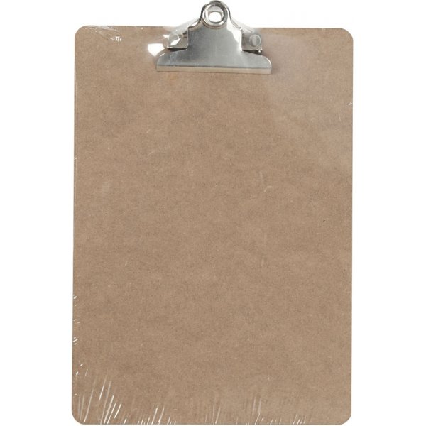 Clipboard/ritunderlag - silver - A5 Clipboard/ritunderlag - silver - A5