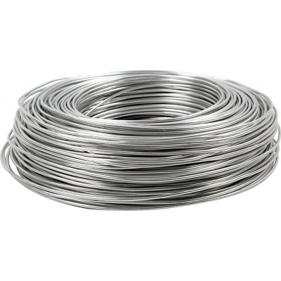 Aluminiumtrd - 2 mm - silver - 100 m