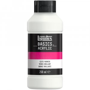 Akrylmedium - Liquitex Basics Additives - 250ml - Flaska Gloss Varnish