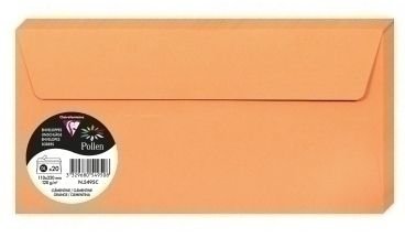 Pollen Kuvert 110x220 - 20-pak - Orange