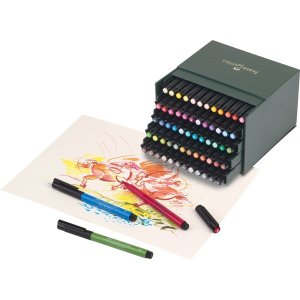 Tegnepennsett PITT Artist Studio boks - 60 penner