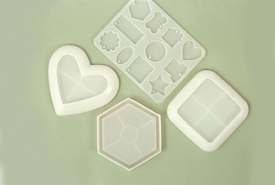 Silikonform hjärta 11,5 x 12,5 cm Silikonform hjärta 11,5 x 12,5 cm