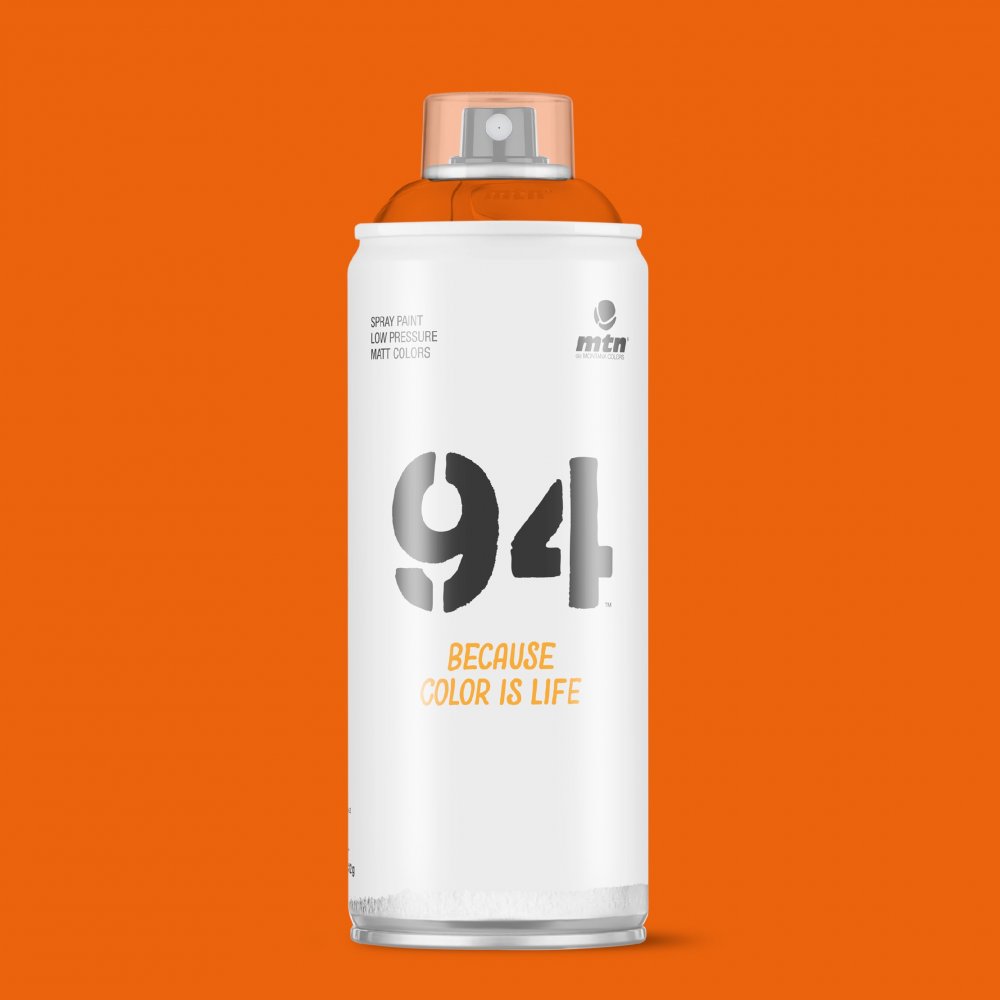MTN 94 400 ml - RV-2004 Oransje - Spraybokser, Spraymaling, Hobbymaling