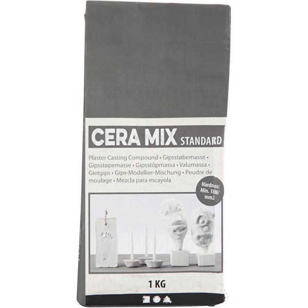 Cera-Mix Standard modellgips - ljusgrå Cera-Mix Standard modellgips - ljusgrå