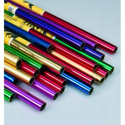 Aluminiumsfolie 50 x 80 cm - blandede farger 50 ruller