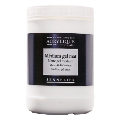 Akrylmedium Sennelier - Mat Gel Medium