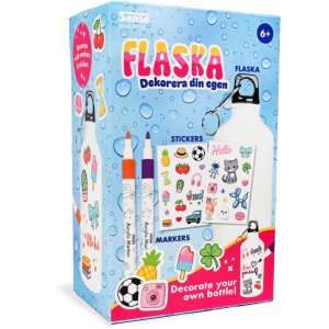 Designa din egen vattenflaska - pysselkit från Sense Designa din egen vattenflaska - pysselkit från Sense