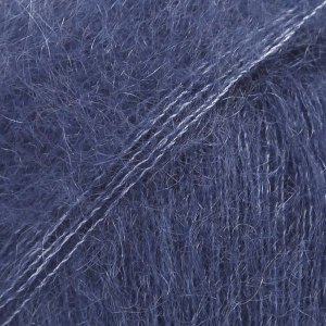 DROPS Kid-Silk Uni Colour garn 25g - Marinbl� (28)