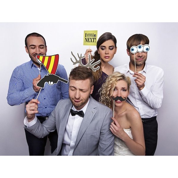Fotoprops - Team Bride 3 st Fotoprops - Team Bride 3 st