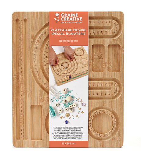 P�rlbr�da i bambu 35 x 28,5 cm