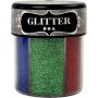 Glitter - mixade frger - 6 x 13 g