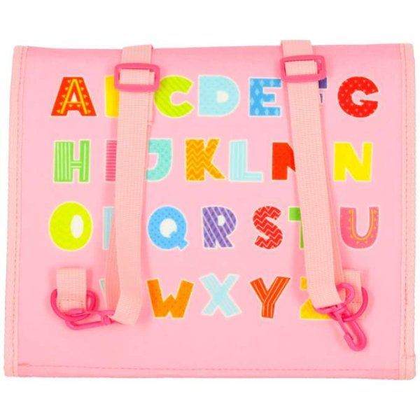 Sensorisk aktivitetsrygs�k prinsesse 28 x 25 cm lyser�d