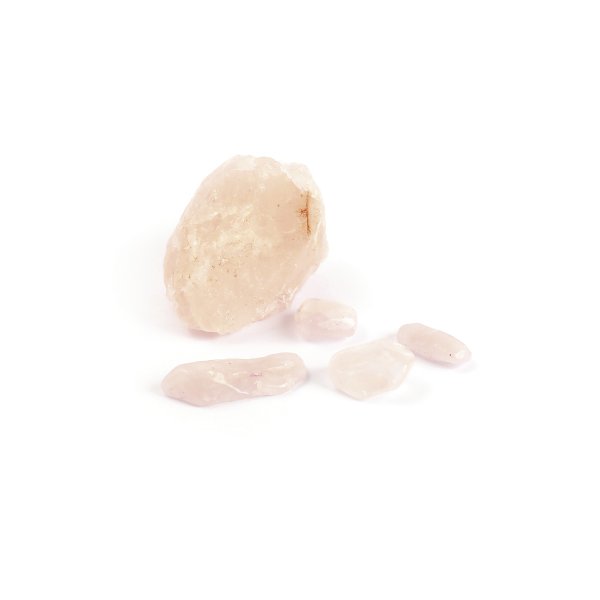 Doftljusset med rosa kvarts och vanilj Doftljusset med rosa kvarts och vanilj