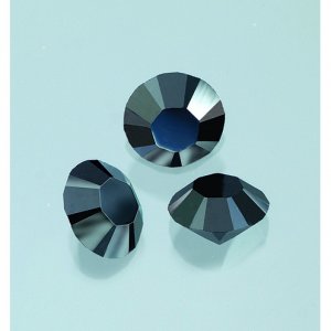 delstenar Swarovski  5 mm - jet 10-pack
