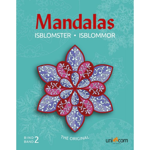 Malebog Mandalas - Isblomster Bnd II