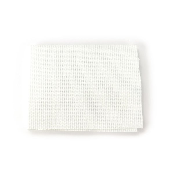 Aida-tyg 14 ct vitt 50 x 60 cm Aida-tyg 14 ct vitt 50 x 60 cm