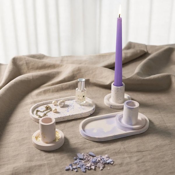 Start DIY Kit Resingjutning, Ljusstakar och brickor Start DIY Kit Resingjutning, Ljusstakar och brickor