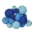 Tr�p�rlor - bl�mix 25 st. f�rg-form mix