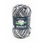 Bianca Ombre garn - 50g - Gr/vit (1547)