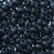 Rocailleperler matte gjennomsiktige  2,6 mm - svart 500 g