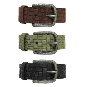 Dameb�lte i krokodillem�nstret kohud