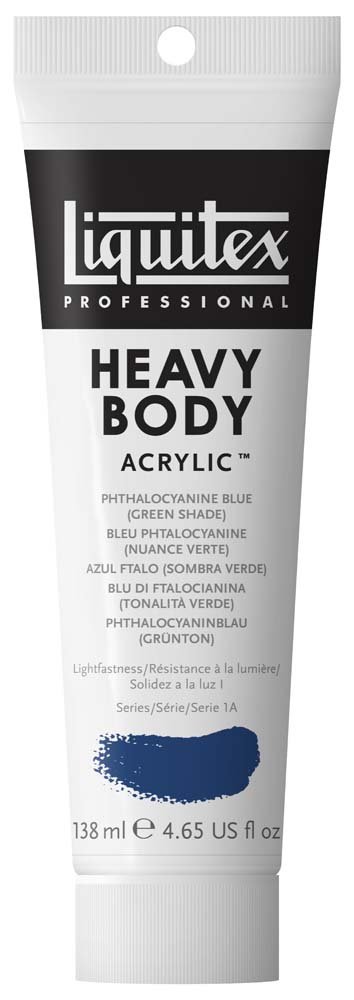 Akrylfärg Heavy Body Liquitex 138 ml - 316 Phthalocyanine blue - Akrylfärger, Konstnärsfärger