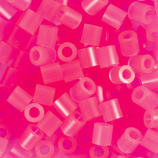 Photo Pearls medium 5x5 mm Neonrosa 6000 st