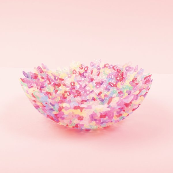 Rörpärlor glittermix i hink - 5000 st Rörpärlor glittermix i hink - 5000 st