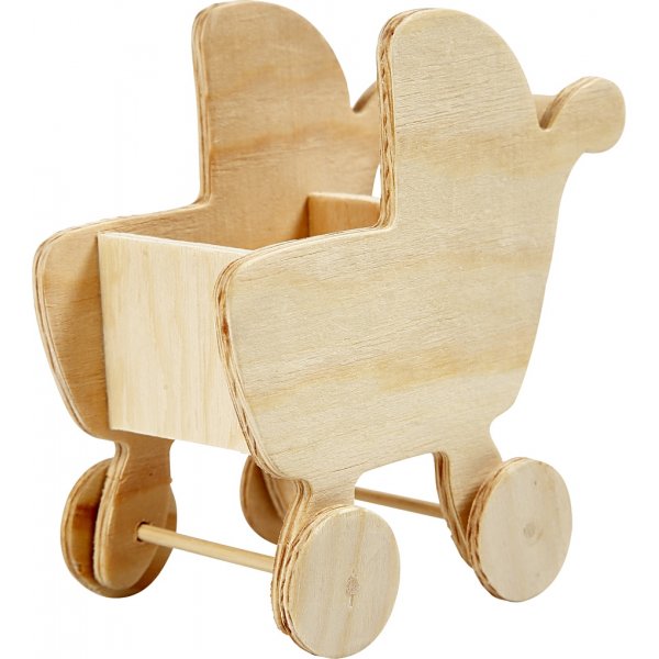 Minimöbler - 5-pack - stol - bänk - gungstol - bord - barnvagn Minimöbler - 5-pack - stol - bänk - gungstol - bord - barnvagn