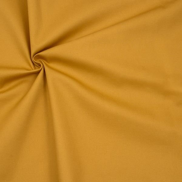 Bomullskypert Fashion Standard – 145 cm - Ockragul - Enfärgat bomullstyg, Bomullstyg, Tyger