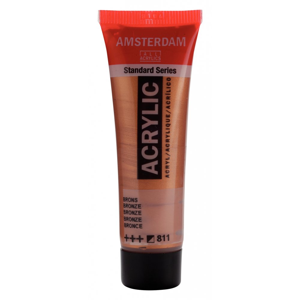 Akrylmaling Amsterdam 20 ml - Bronze - Akrylfarver, Kunstnerfarver