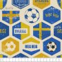 Mønstret jersey VM retro 150 cm - VM Mønstret jersey VM retro 150 cm - VM
