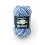 Bianca Ombre garn - 50g - Bl/vit (1535)