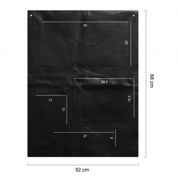 Verktygstavla i oxläder - 68x52 cm Verktygstavla i oxläder - 68x52 cm