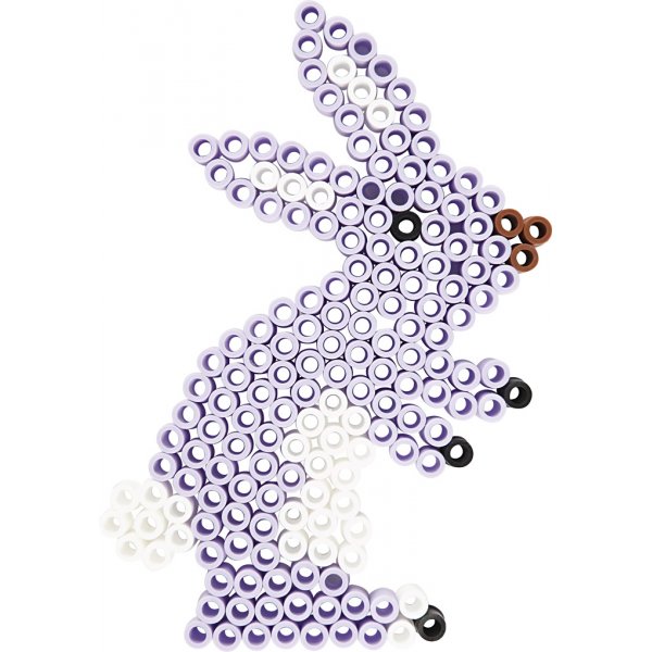 Pärlplattor - klar - nalle - bil - ren - anka och kanin - JUMBO - 5 st Pärlplattor - klar - nalle - bil - ren - anka och kanin - JUMBO - 5 st