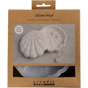 Silikonform Bl�skjell 13,2 x 13,3 x 3 cm