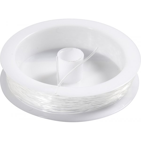 Elastisk smyckestråd - 1 mm - rund - 10 m Elastisk smyckestråd - 1 mm - rund - 10 m