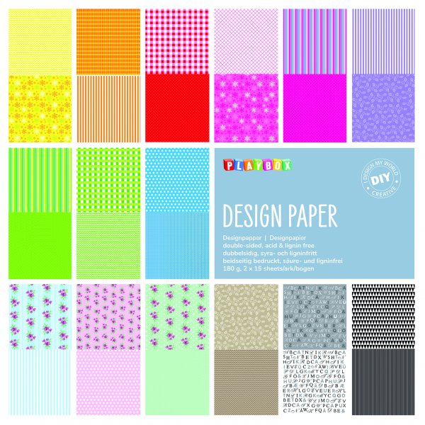 M�nstrade syrafria papper i block