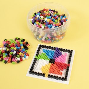 Perler i krukke 1000 stk