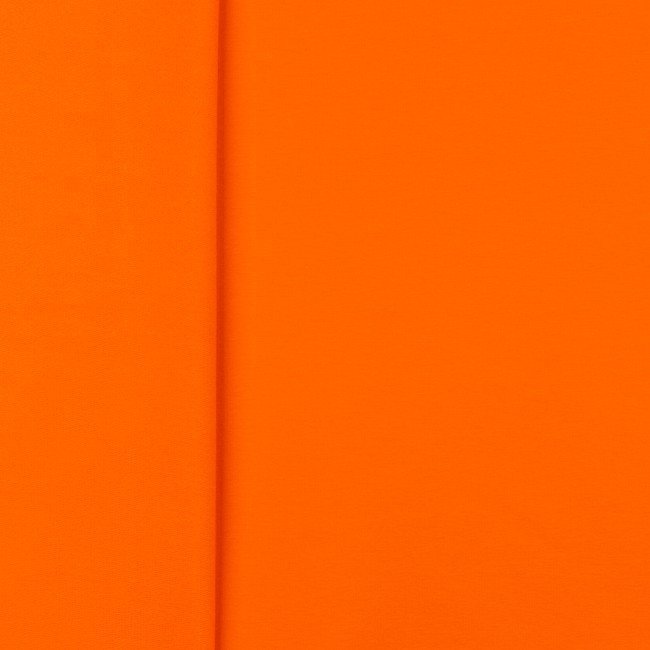 French Terry- Uni II - Orange - Jersey stof, Beklædningsstoffer, Stof