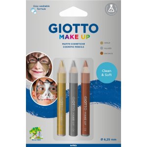 Sminkpenna Giotto 3-pack - Metallic