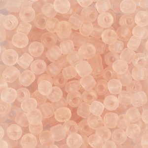 Rocaillepärlor 4 mm Peach Center 25 g Rocaillepärlor 4 mm Peach Center 25 g