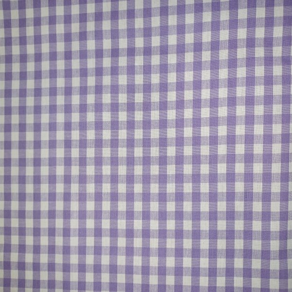 Vaxduk textil lila rutig 140 cm