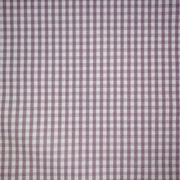 Vaxduk textil sm� rutor lila 140 cm