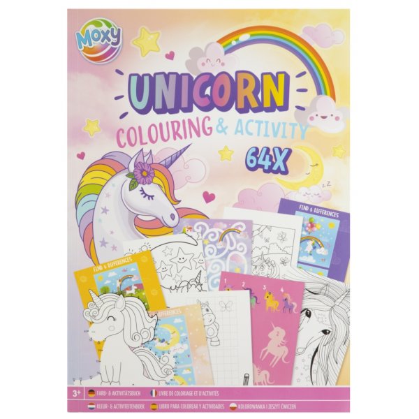 M�lar- och aktivitetsbok - Enh�rning