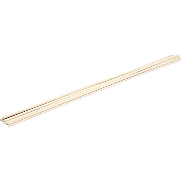 Rundstavar - L60 cm - Ø6 mm - 10 st Rundstavar - L60 cm - Ø6 mm - 10 st