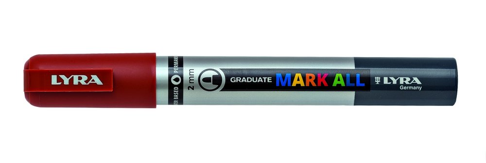 Mark All 2 mm Brun - Lyra Mark All, Markers, Penne, Penne, kridt & tusch
